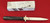 A.G.A. Campolin Italian 9" Dominus Brazilian Horn Swedgey Blade # GO-DOM23A-HB UNUSED W/Orig. Box