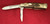 Swanner Ohio Gunstock  Stag,  Folding Pocket Jack Knife