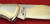 PARKER BROTHERS BONE HANDLE SCRIMSHAW  SHIP,  GUNBOAT CANOE POCKET  KNIFE, JAPAN