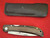 Al Mar Falcon Lockback Folding Knife & Al Mar Leather Pouch