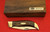 Case XX Buffalo P172  Clasp Knife, Wood Box, 8 Dots
