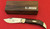 Case XX Buffalo P172  Clasp Knife, Wood Box, 8 Dots