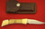 Case HAMMERHEAD lockback folding knife and sheath. Model 5159LSSP.