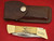 Case HAMMERHEAD lockback folding knife and sheath. Model 5159LSSP.