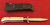 AKC World 11" Simulated Ivory Lock Back Automatic Swinguard, Polished Drop Point