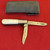 I* X.L. Wostenholm 2-Blade Barlow Pock Knife, Mother of Pearl