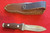 AG Russell 1977 Solingen Germany Sting Rosewood Boot Knife w/ Sheath