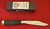 Schatt & Morgan Coke Bottle Folding Knife,  in box, 02 Black Micarta 1/75 Coke bottle knife