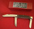 Queen Large 3 Blade Workhorse Stockman Pocket Knife #49