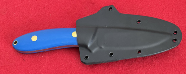 Bob Dozier  Evo Hunter Fixed Blade Knife, Blue G-10 K-58