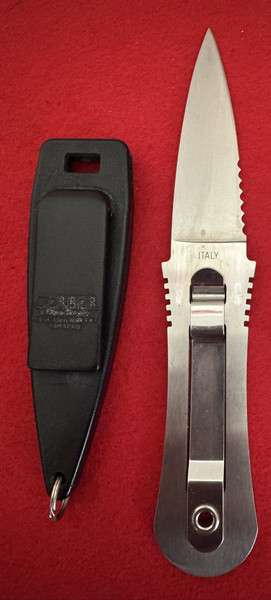 Gerber River Master Fixed Blade Boot Knife & Sheath by Blackie Collins