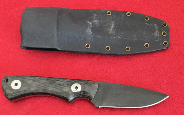 Mineral Mountain Hatchet Works Farm & Ranch Fixed Blade Knife & Kydex Sheath