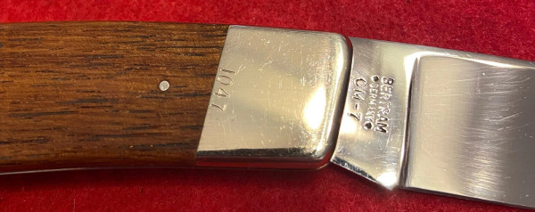 Hen and Rooster Bertram CM-7 Bullet Knife, SN 1047, Germany