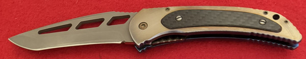 Darrel Ralph Custom Krait Folding Knife, Carbon Fiber Inlays