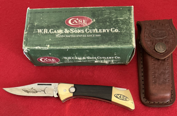 Case Mako Shark Converted Automatic Knife, Sheath