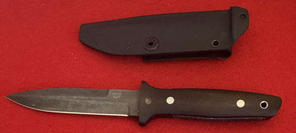 Bob Terzuola Custom Fixed Blade Fighter & Kydex Sheath