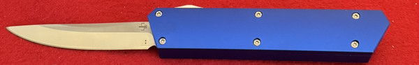 Boker Burnley Designed Kwaiken OTF Automatic Knife Blue Aluminum