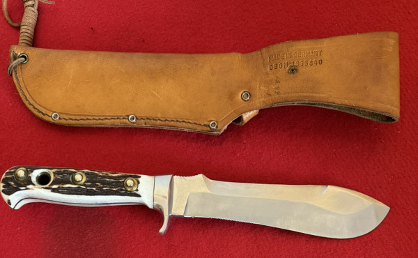 Puma White Hunter Fixed Blade Knife, 6377