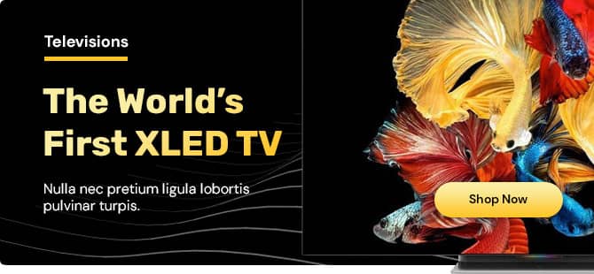 The World’s First XLED TV