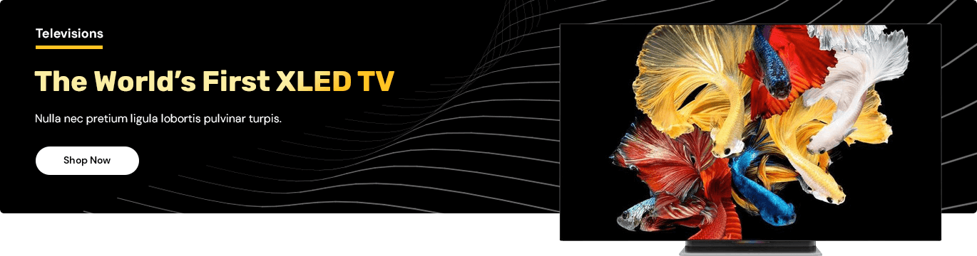 The World’s First XLED TV