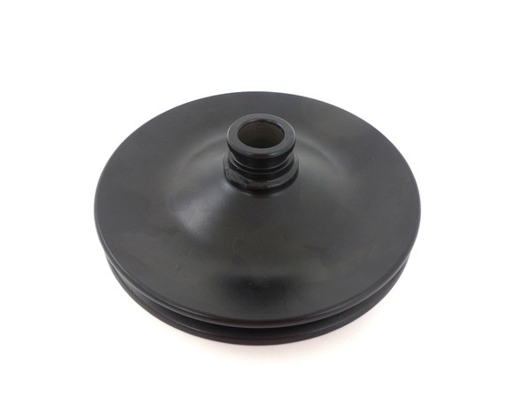 GM Power Steering Pulley Single Groove Black