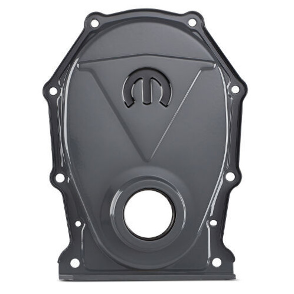 SB Mopar Timing Chain Cover Gray