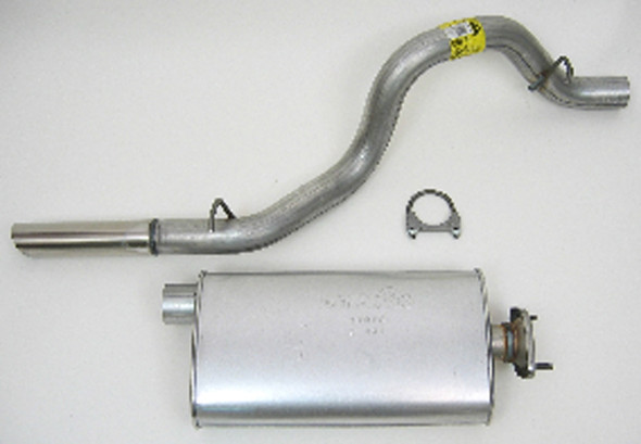 00-06 Jeep Wrangler 4.0L Cat Back Exhaust Kit