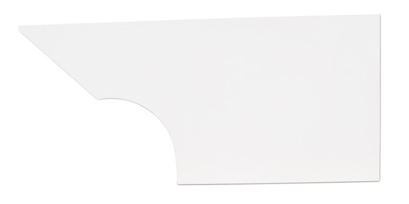 Qtr Panel High Impact Plastic White Left