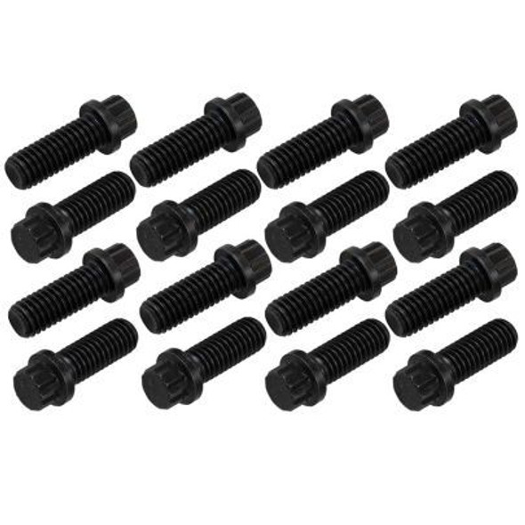 Exhaust Header Bolt Kit 12pt  3/8-16 x 1.00 16pk