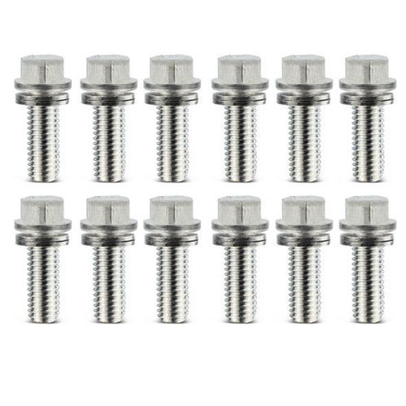 Wedge Locking Header Bolts 3/8 x 3/4L (12)