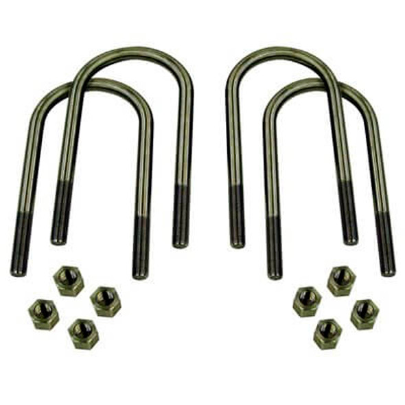 1/2-20 HD U-Bolts (4pk) Zinc Finish