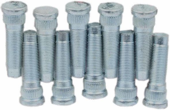 1/2in-20 x 1-3/4in Wheel Studs 10pk .615in Knurl