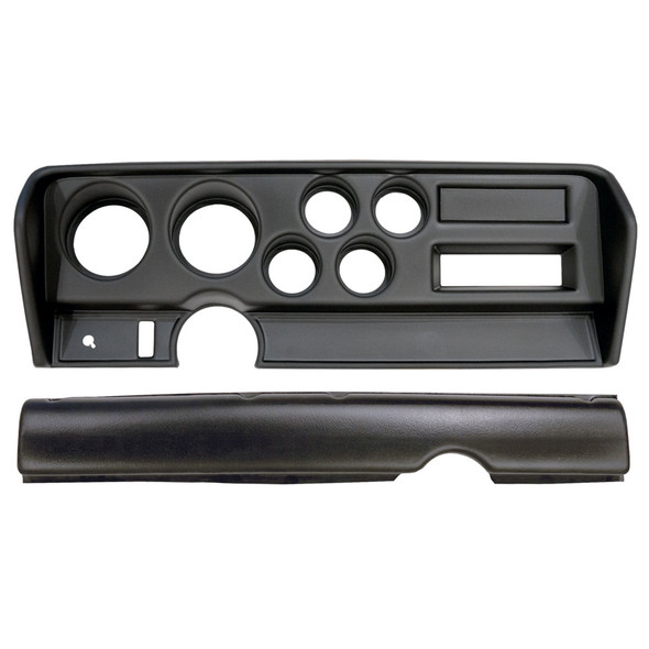 Direct Fit Gauge Panel Pontiac GTO 70-72 Black