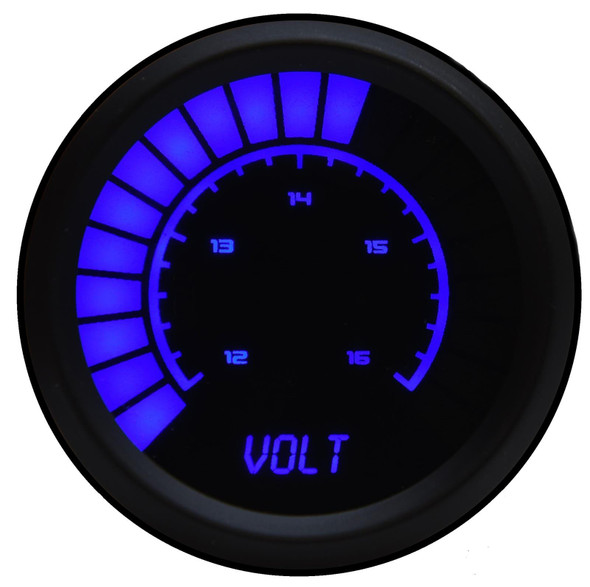 2-1/16 Analog Bargraph Voltmeter 12-16 volts