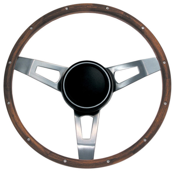 Steering Wheel Hardwood Classic Nostalgia