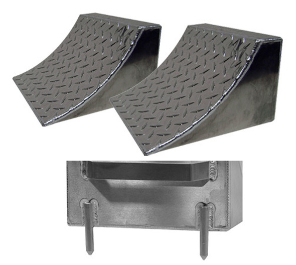 Wheel Chocks w/ Pins Pair