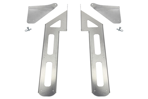 Aluminum Hood Hinge Kit Extended Pair