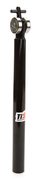 Top Wing Post Roller Black Steel