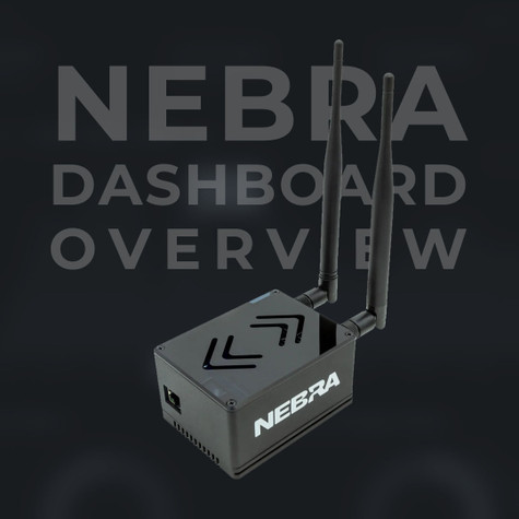 Overview of the Nebra Hotspot Dashboard Overview of the Nebra Hotspot Dashboard