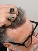 Mens Toupee HD111 V-loop Extra Thin Skin Base Hairpiece Disposable