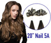 Nail Tip Human Hair Extension
