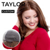 Custom made Mono Silk Top with Welded Mono Lace Front Hair Loss Medical Wig - Taylor