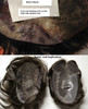 Above is the Hairpiece before. The picture below shows the repair and duplicate.