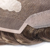 Custom Made Men's Full Head Wig Fine Welded Mono Lace Wig #7