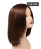 *Full Cap Wig* Front welded mono lace plus mono top plus machine weft back ID602 -- Limited Edition