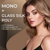P7914BSC - Mono Silk Top Cut Away Lady's Top Hairpiece (Basic Version) (P7914BSC)