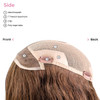 Lace Front Hair Topper with Clips