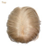 P41LBSC14 Skin Base Remy Human Hair Topper for Women