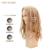 P41LBSC18 Skin Base Remy Human Hair Topper for Women