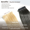 16" Tape in Hair Extensions 20 Pieces 50 grams Hair 16" Tape in Hair Extensions 20 Pieces 50 grams Hair